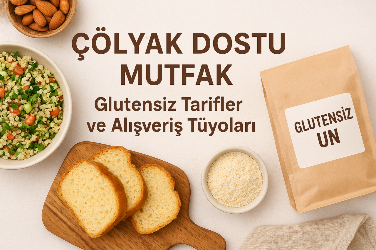 Çölyak Dostu Mutfak: Glutensiz Tarifler ve Alışveriş Tüyoları