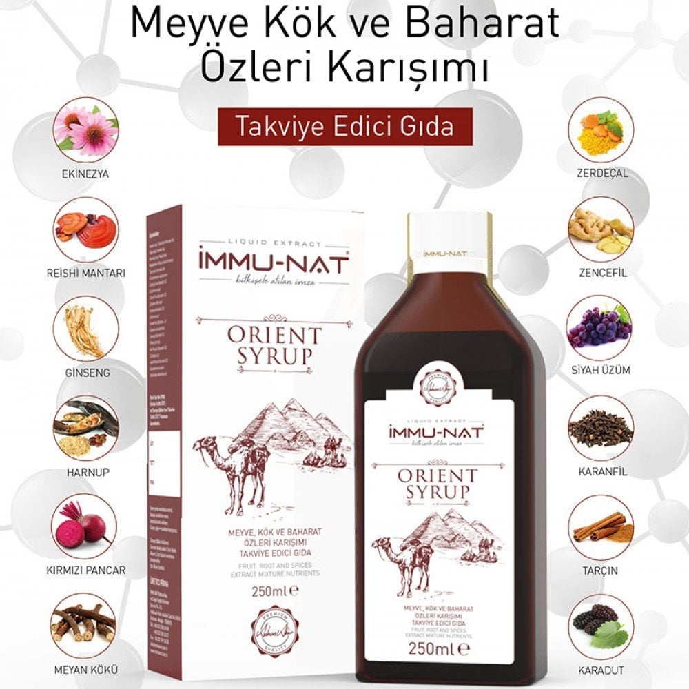 İmmunat Orient Syrup 250 Ml