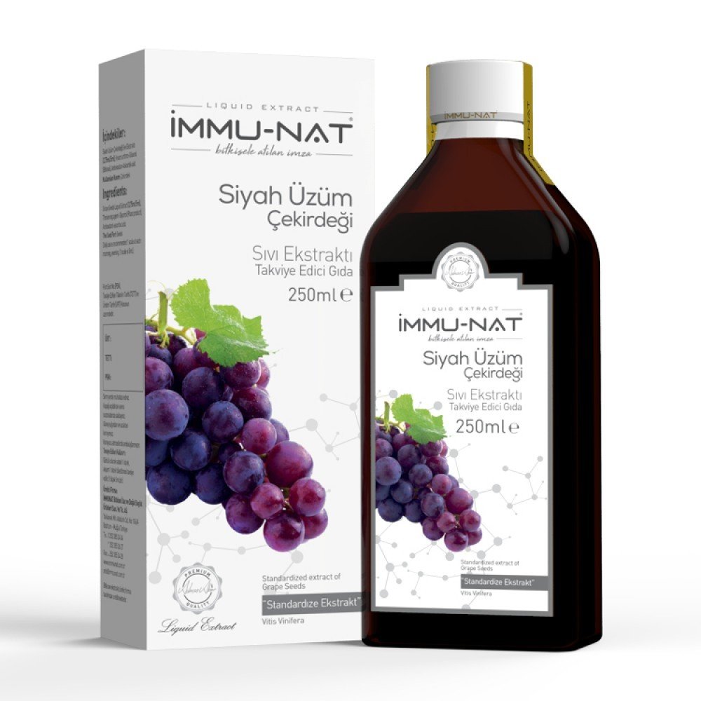 İmmunat Siyah Üzüm Çekirdeği Ekstrakt 250 ML