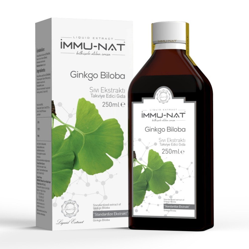 İmmunat Ginkgo Biloba Ekstrakt 250 ML