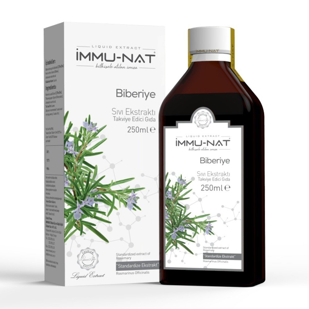 İmmunat  Biberiye Yaprağı Ekstrakt 250 ML