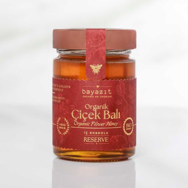 Organik Çiçek Balı  İç Anadolu 450 gr