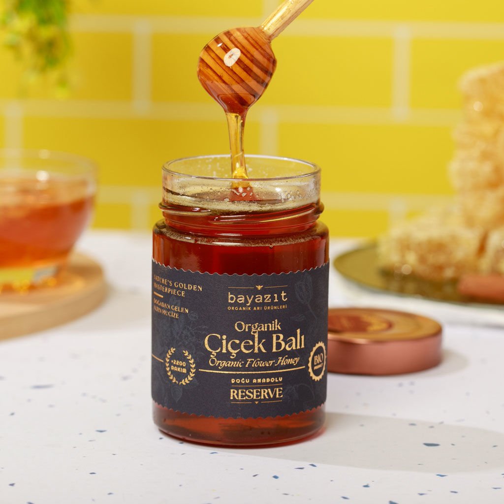 Organik Çiçek Balı Doğu Anadolu 450 gr