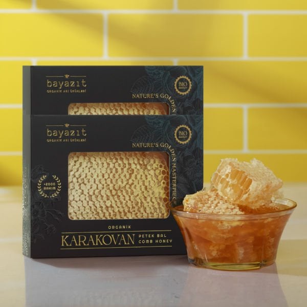 Organik Karakovan Petek Bal 400 Gr 2'li Set