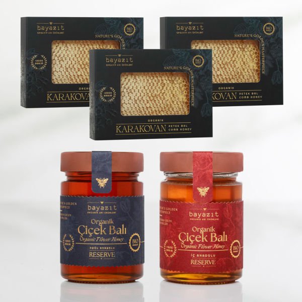 Avantajlı Organik Bal Seti - Doğal Yaşam’ın Altın Seti