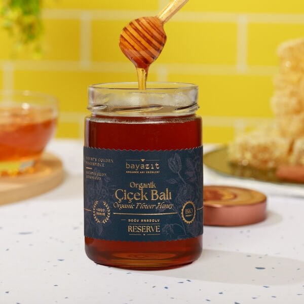 Organik Çiçek Balı Doğu Anadolu 850 gr