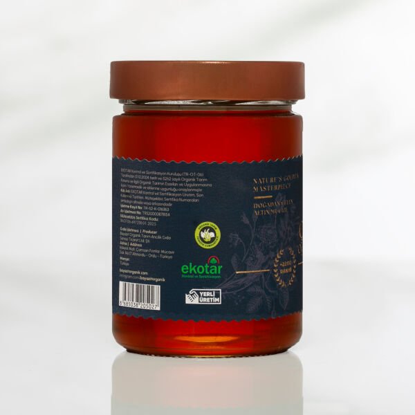 Organik Çiçek Balı Doğu Anadolu 850 gr 3'lü Set