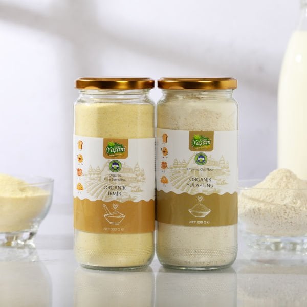 Organik +6 Ay Bebek Tahıl Besini 2’li Set