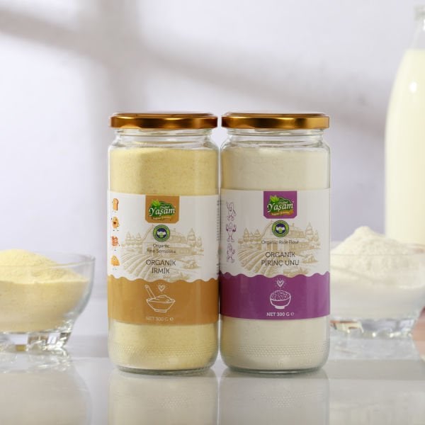 Organik +6 Ay Bebek Tahıl 2’li Set