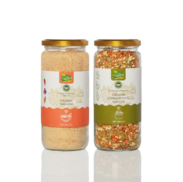 Organik +6 Ay Bebek Çorbalık 2’li Set