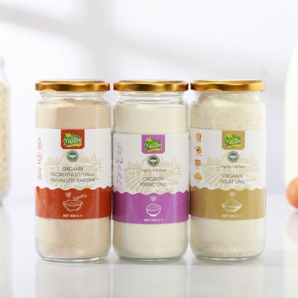 Organik +6 Tahıllı Bebek Muhallebi Üçlüsü